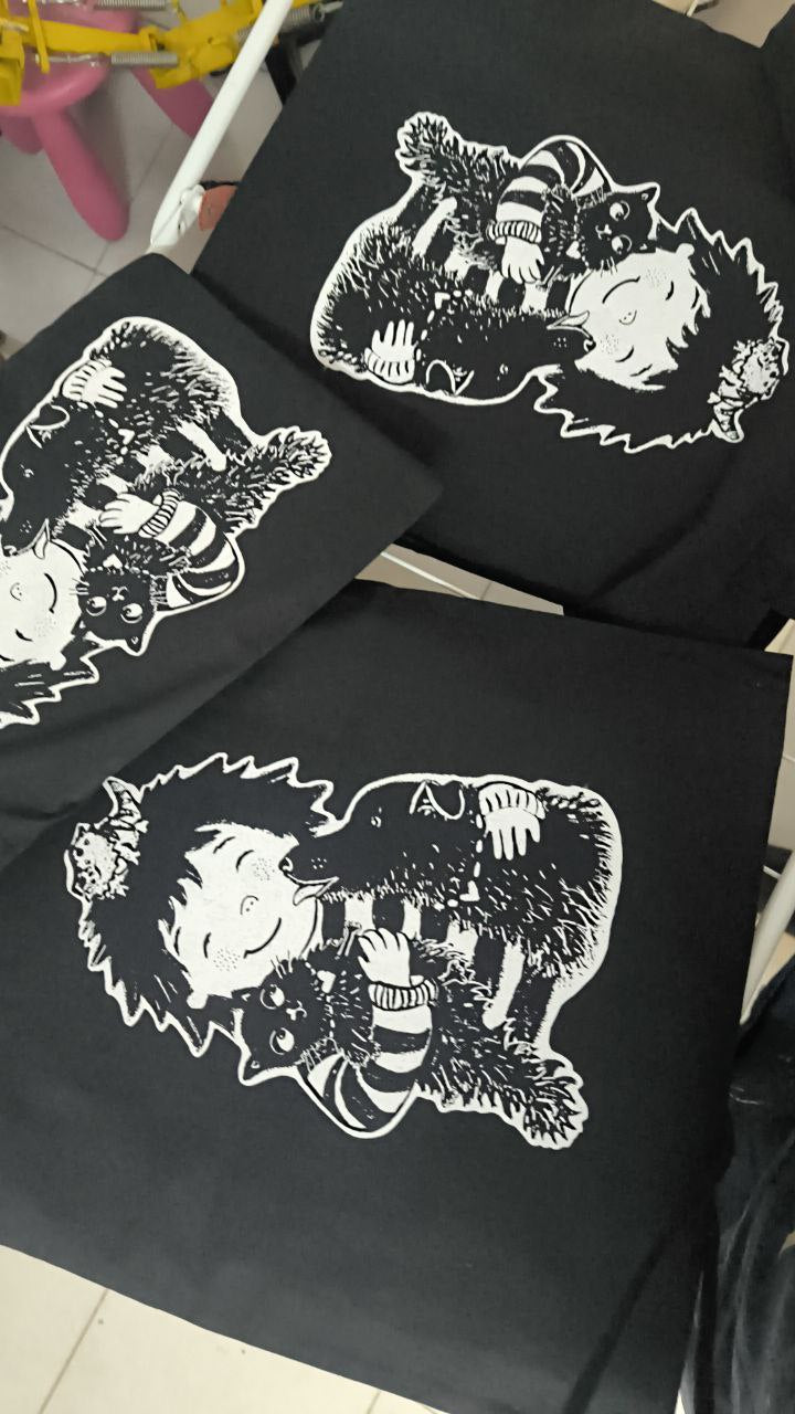 Bolsa tela tote bag KissMe