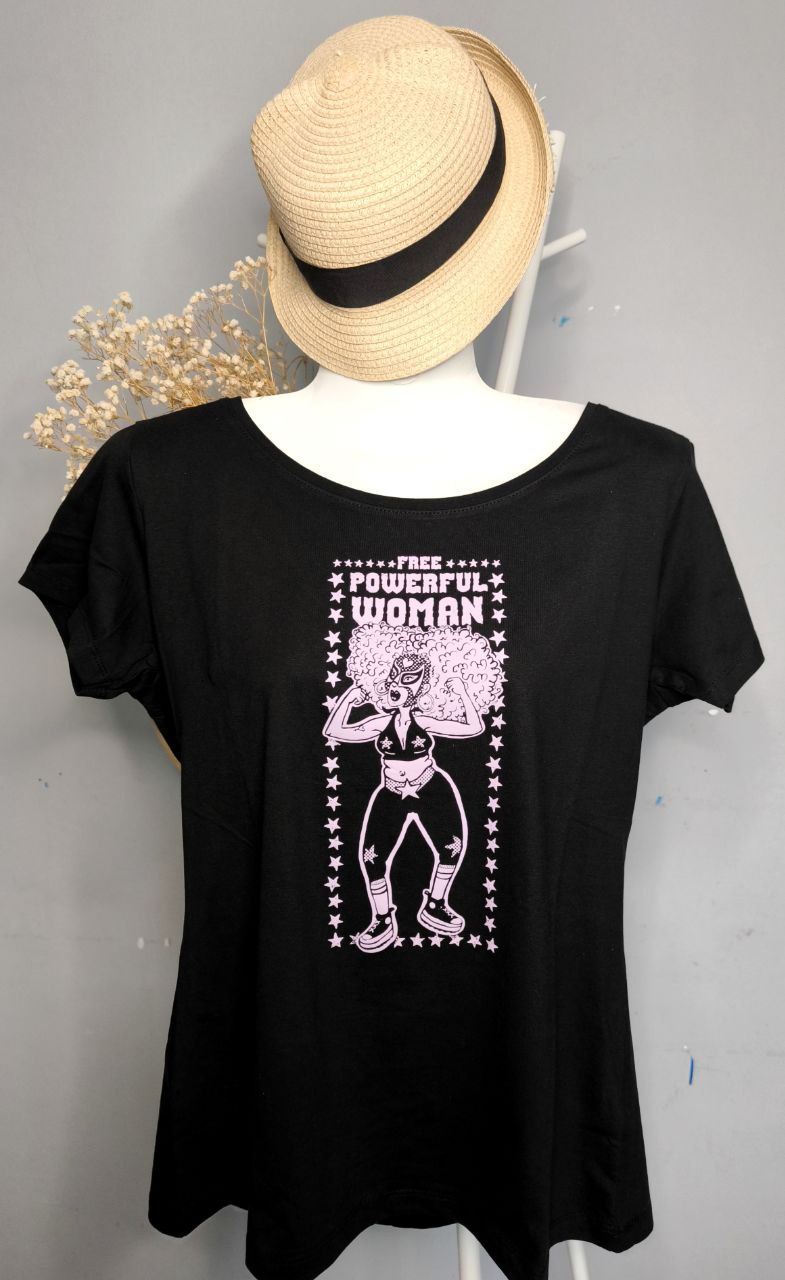 Bolsa tela tote bag Mujer Luchadora!! FREE POWERFUL WOMAN