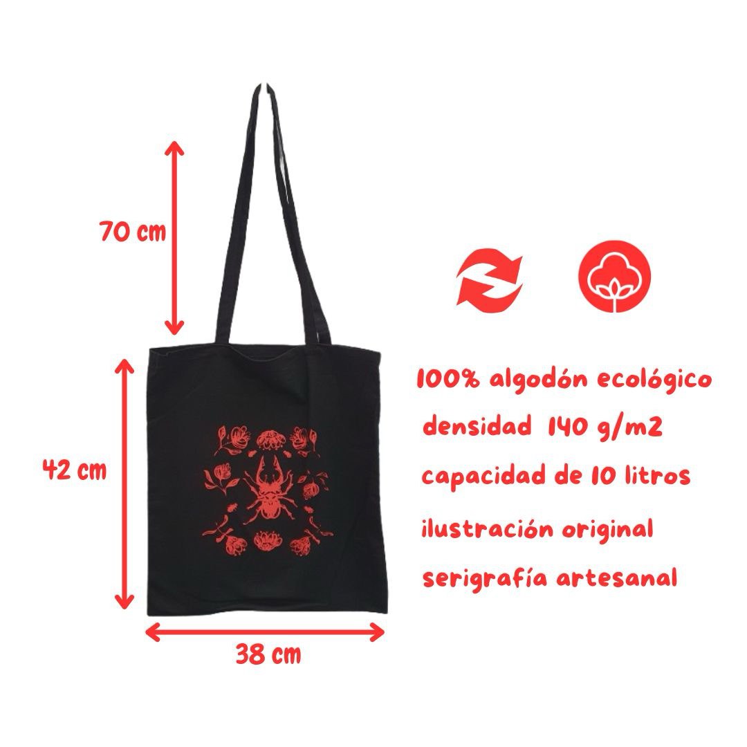 Bolsa tela tote bag  KissMe