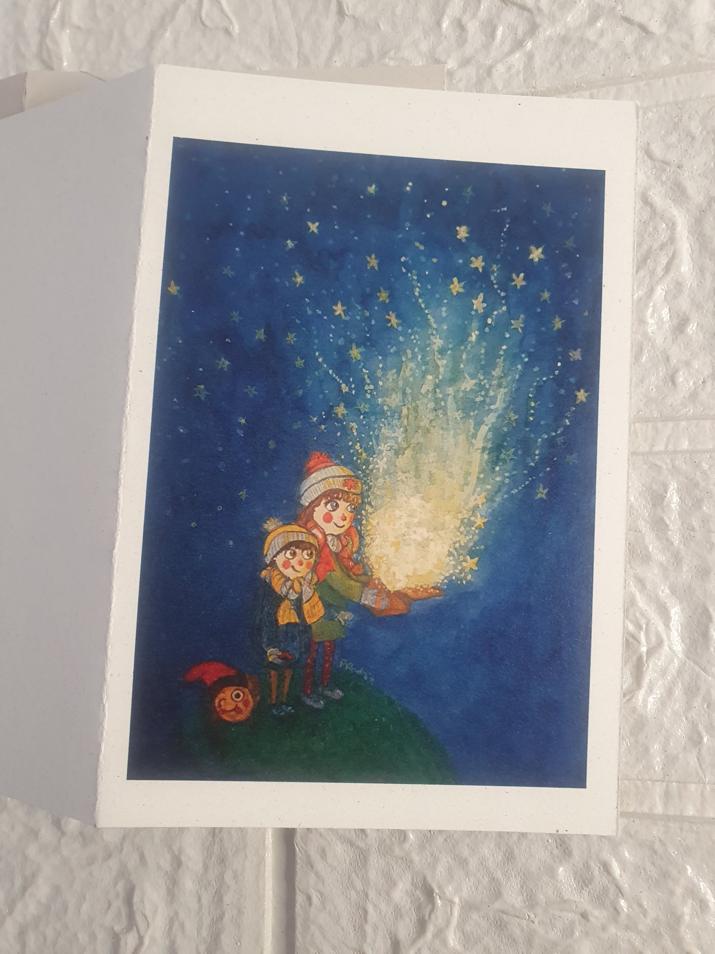Postales Navideñas ilustradas