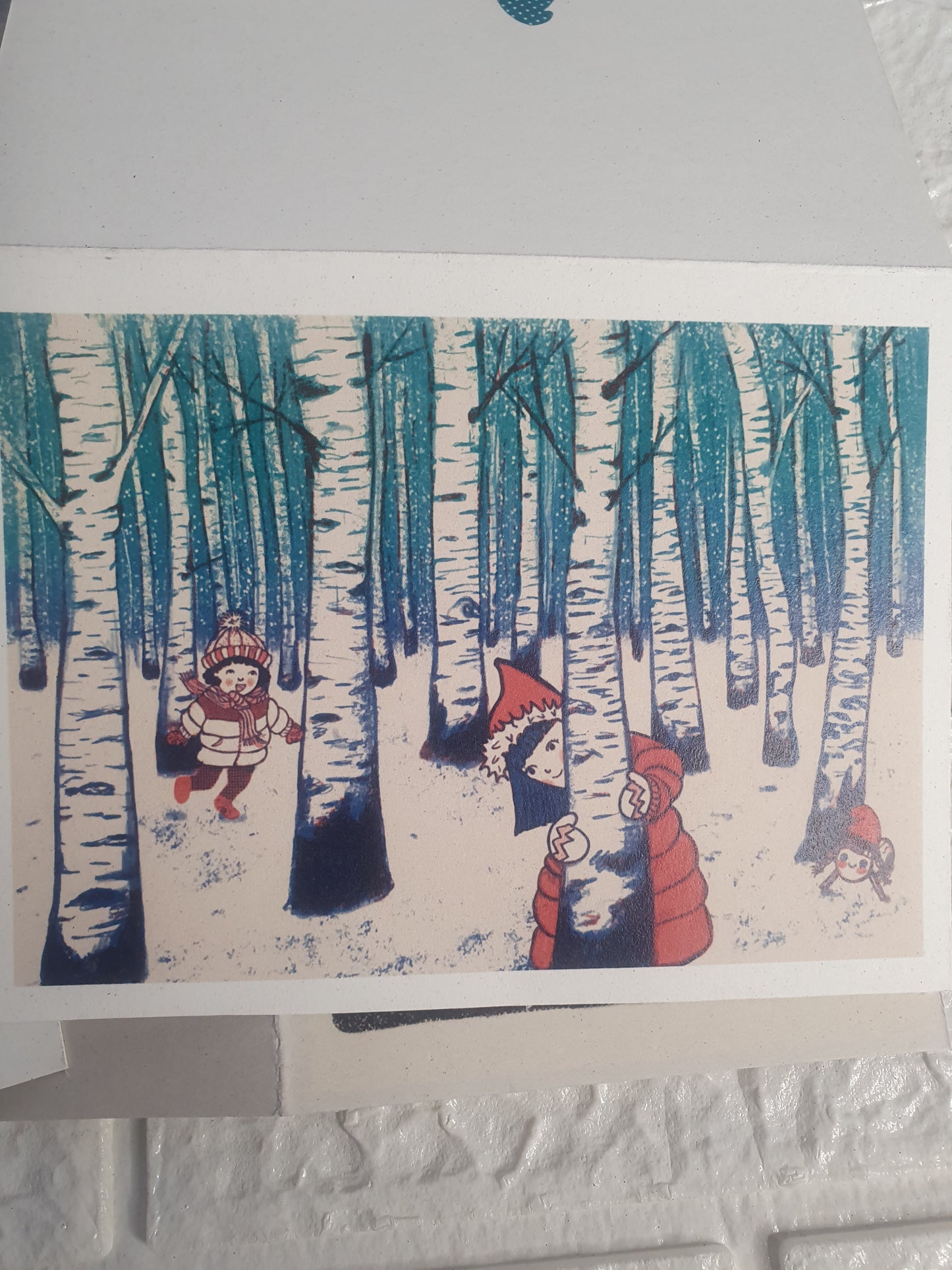 Postales Navideñas ilustradas