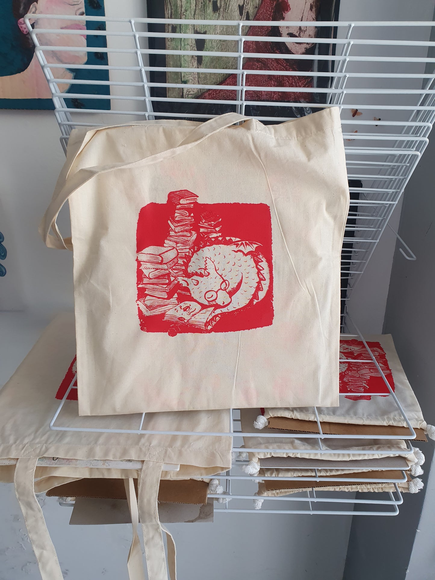 Bolsa tote bag Drac