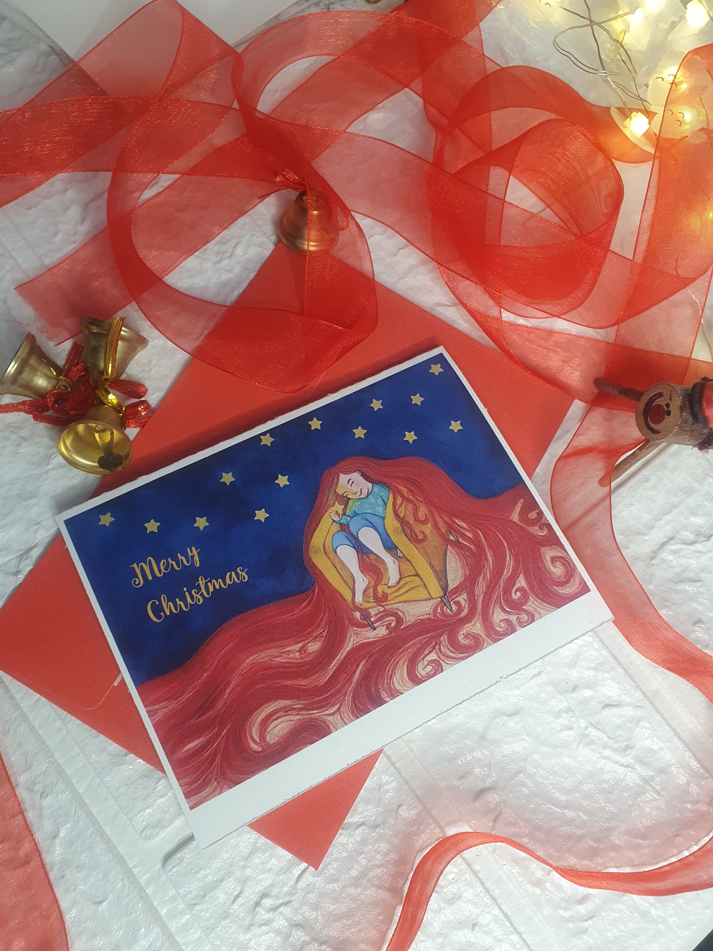 Postales Navideñas ilustradas